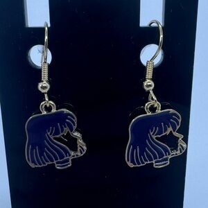 Sailor Saturn  From Sailor Moon Dangle Earrings